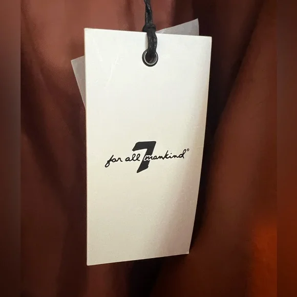 7 For All ManKind- faux leather jacket - Picture 4 of 10